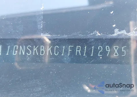 2015 Chevrolet Tahoe Lt z USA, uszkodzony, nr VIN 1GNSKBKC1FR112985